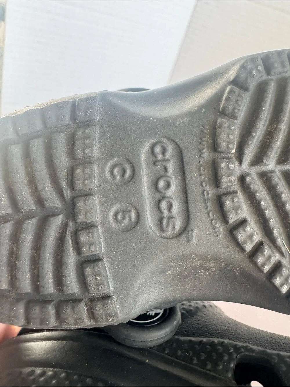 CROCS Kids' Classic Clogs in Black